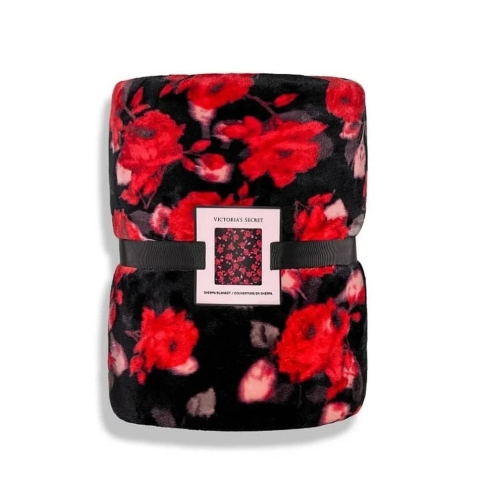 VICTORIA'S SECRET Floral Blanket